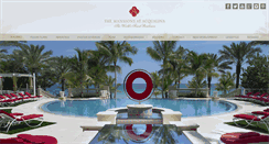 Desktop Screenshot of mansionsatacqualina.com